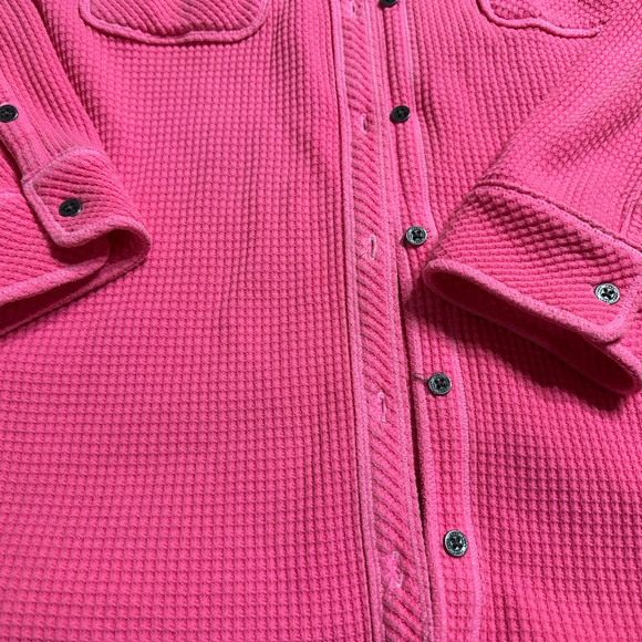 Aerie LumberJane Waffle Button Down shirt Medium - Picture 4 of 4